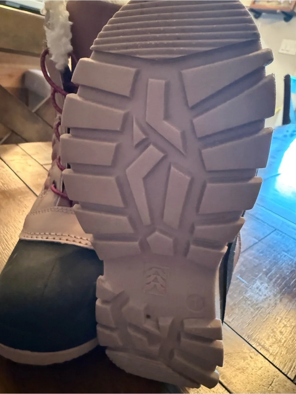 Target All In Motion Kids Pink & Black Insulated Rain & Snow Boots